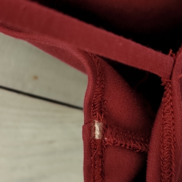 Popular Basics Body Con Spaghetti Stap Dress Size Medium Plum Color - Picture 5 of 8